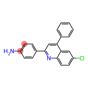 4-(6-chloro-4-phenylquinolin-2-yl)aniline