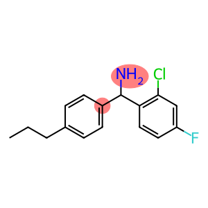 (2-chloro-4-fluorophenyl)(4-propylphenyl)methanamine