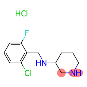 (2-Chloro-6-fluoro-benzyl)-piperidin-3-yl-amine hydrochloride