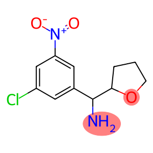 (3-chloro-5-nitrophenyl)(oxolan-2-yl)methanamine