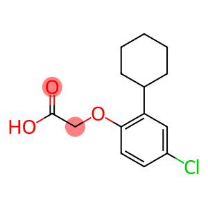 (4-chloro-2-cyclohexylphenoxy)acetic acid