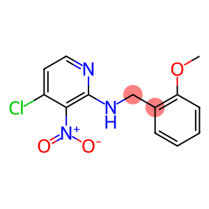 (4-Chloro-3-nitro-pyridin-2-yl)-(2-methoxy-benzyl)-amine