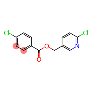 (6-chloro-3-pyridinyl)methyl 4-chlorobenzenecarboxylate