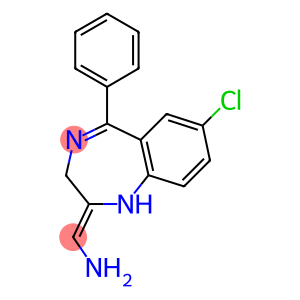 (7-CHLORO-5-PHENYL-1,3-DIHYDRO-BENZO[E][1,4]DIAZEPIN-2-YLIDENE)-METHYL-AMINE