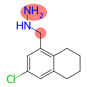 1-((6-chloro-1,2,3,4-tetrahydronaphthalen-8-yl)methyl)hydrazine