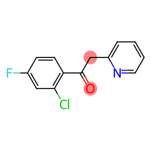 1-(2-chloro-4-fluorophenyl)-2-(pyridin-2-yl)ethan-1-one