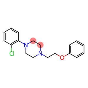 1-(2-Chlorophenyl)-4-(2-phenoxyethyl)piperazine