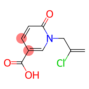 1-(2-chloroprop-2-en-1-yl)-6-oxo-1,6-dihydropyridine-3-carboxylic acid