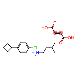 1-(4-Chlorophenyl)-a-(2-Methyl propyl) Cyclobutane Methanamine Fumarate