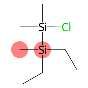 1-Chloro-2,2-diethyl-1,1,2-trimethyldisilane