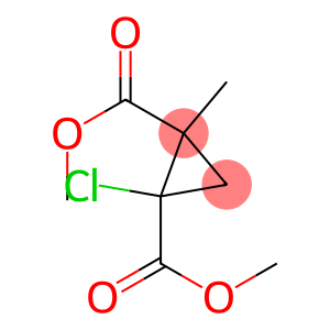 1-Chloro-2-methyl-1,2-cyclopropanedicarboxylic acid dimethyl ester