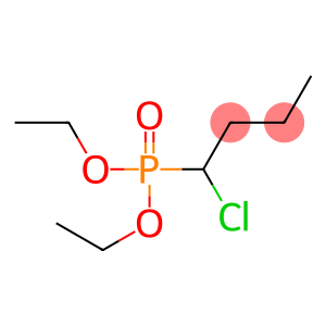 1-Chlorobutylphosphonic acid diethyl ester