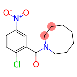 1-[(2-chloro-5-nitrophenyl)carbonyl]azocane