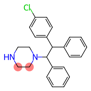 1-[(4-ChloroBenzhydryl)Phenylmethyl]Piperazine