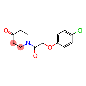 1-[(4-chlorophenoxy)acetyl]piperidin-4-one