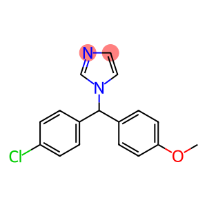 1-[(4-Chlorophenyl)(4-methoxyphenyl)methyl]-1H-imidazole