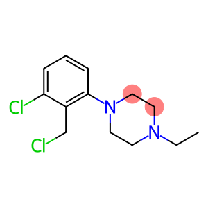 1-[3-chloro-2-(chloromethyl)phenyl]-4-ethylpiperazine