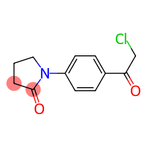 1-[4-(2-chloroacetyl)phenyl]pyrrolidin-2-one