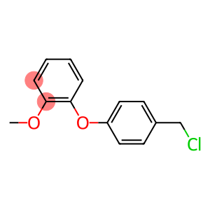 1-[4-(chloromethyl)phenoxy]-2-methoxybenzene