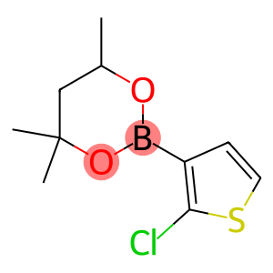 2-(2-Chloro-3-thienyl)-4,4,6-trimethyl-1,3,2-dioxaborinane