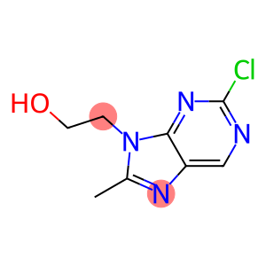 2-(2-chloro-8-methyl-9H-purin-9-yl)ethanol