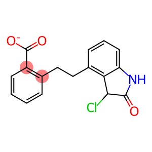 2-(3-Chloro-2-oxindol-4yl)ethyl benzoate