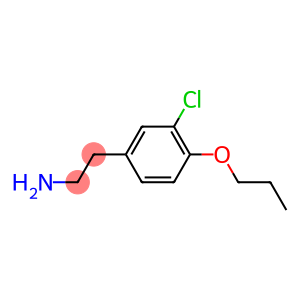 2-(3-Chloro-4-propoxy-phenyl)-ethylamine