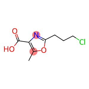 2-(3-CHLOROPROPYL)-5-METHYL-1,3-OXAZOLE-4-CARBOXYLIC ACID