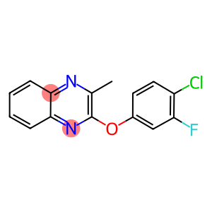 2-(4-CHLORO-3-FLUOROPHENOXY)-3-METHYLQUINOXALINE