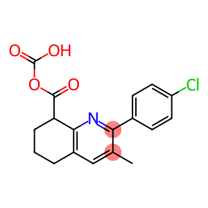 2-(4-Chlorophenyl)-5,6,7,8-tetrahydroquinoline-8,8-bis(carboxylic acid methyl) ester