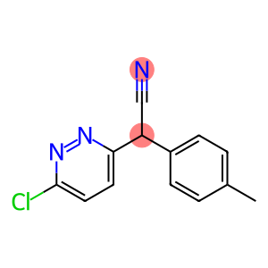 2-(6-Chloropyridazin-3-yl)-2-p-tolylacetonitrile