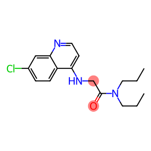 2-(7-Chloro-4-quinolylamino)-N,N-dipropylacetamide