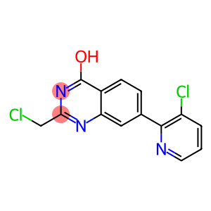 2-(CHLOROMETHYL)-7-(3-CHLOROPYRIDIN-2-YL)QUINAZOLIN-4-OL