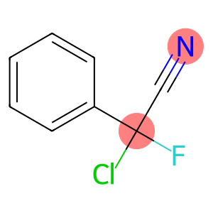 2-CHLORO-2-FLUORO-2-PHENYLACETONITRILE, 97% MIN.