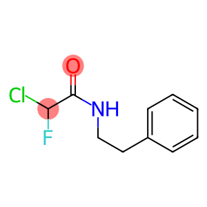 2-Chloro-2-fluoro-N-[2-(phenyl)ethyl]acetamide