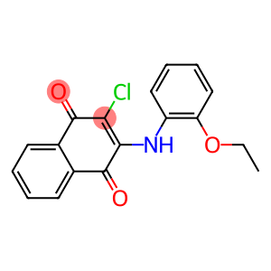 2-chloro-3-(2-ethoxyanilino)naphthoquinone