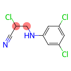 2-chloro-3-(3,5-dichloroanilino)propanenitrile