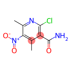 2-chloro-4,6-dimethyl-5-nitro-pyridine-3-carboxamide