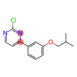 2-Chloro-4-(3-isobutoxy-phenyl)-pyrimidine