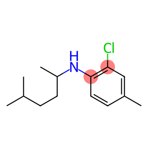 2-chloro-4-methyl-N-(5-methylhexan-2-yl)aniline