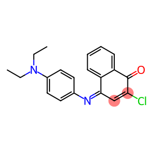 2-Chloro-4-[[4-(diethylamino)phenyl]imino]naphthalen-1(4H)-one