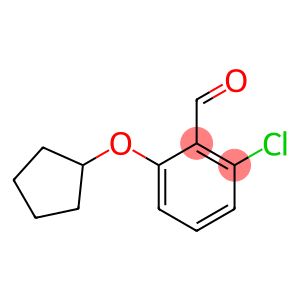 2-chloro-6-(cyclopentyloxy)benzaldehyde