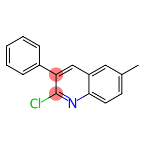 2-CHLORO-6-METHYL-3-PHENYLQUINOLINE, TECH