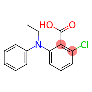 2-chloro-6-[ethyl(phenyl)amino]benzoic acid