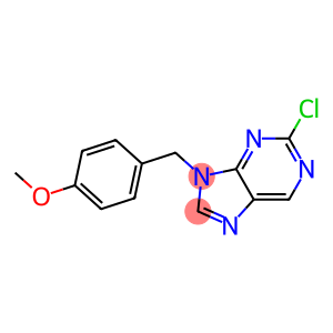 2-chloro-9-(4-methoxybenzyl)-9H-purine