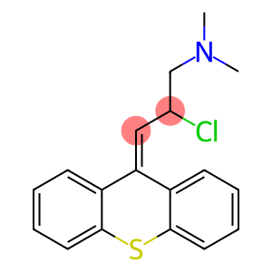 2-Chloro-N,N-dimethyl-3-(9H-thioxanthen-9-ylidene)-1-propanamine