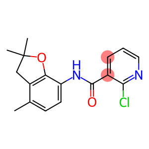 2-chloro-N-(2,2,4-trimethyl-2,3-dihydro-1-benzofuran-7-yl)nicotinamide