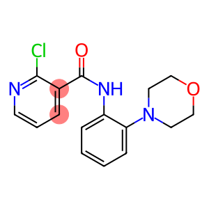 2-chloro-N-(2-morpholinophenyl)nicotinamide