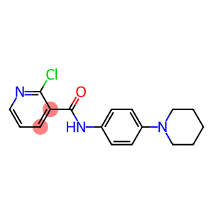 2-chloro-N-(4-piperidinophenyl)nicotinamide