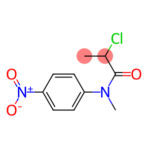 2-chloro-N-methyl-N-(4-nitrophenyl)propanamide
